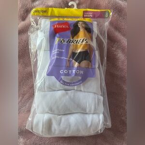 Hanes Tagless Briefs - White